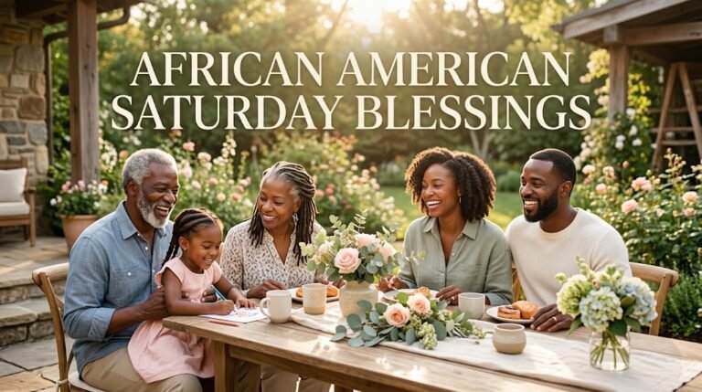 African American Saturday Blessings