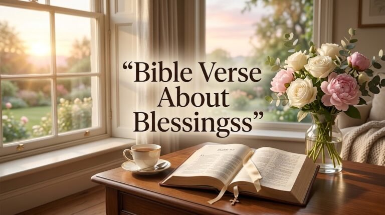 Bible Verse About Blessings