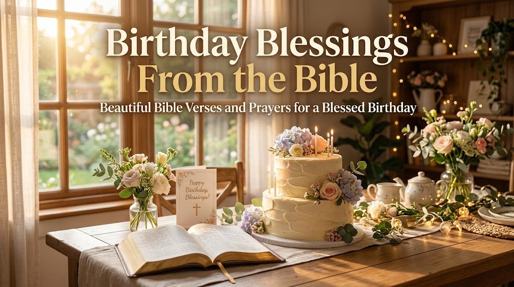 Birthday Blessings from the Bible