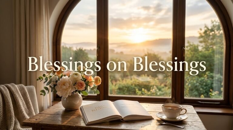Blessings on Blessings
