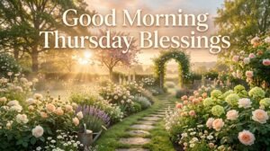 Good Morning Thursday Blessings