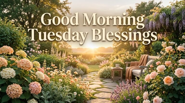 Good Morning Tuesday Blessings