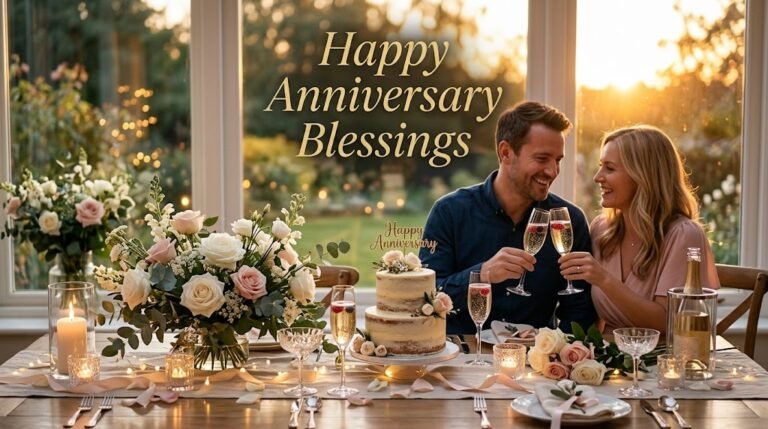 Happy Anniversary Blessings