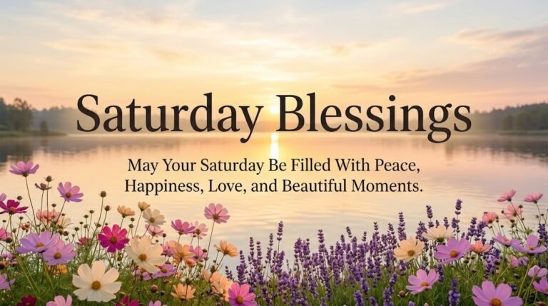 Saturday Blessings