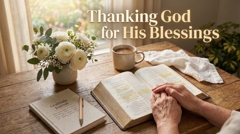 Thanking God for His Blessings