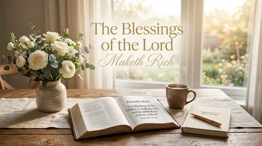 The Blessings of the Lord Maketh Rich
