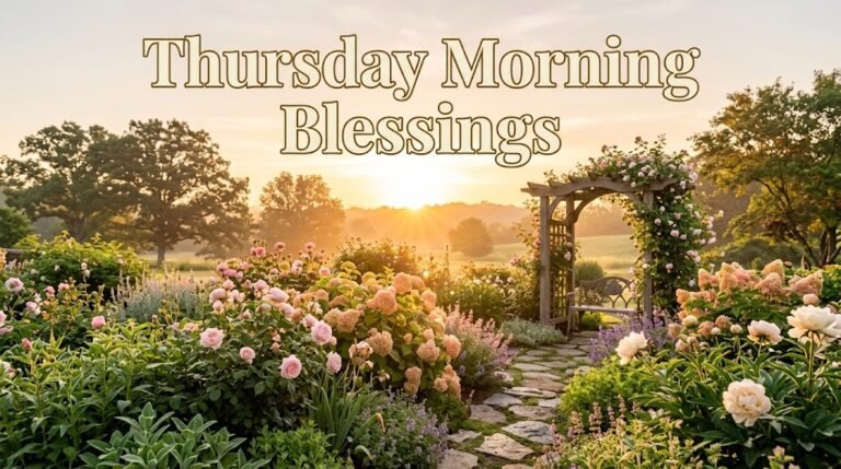 Thursday Morning Blessings